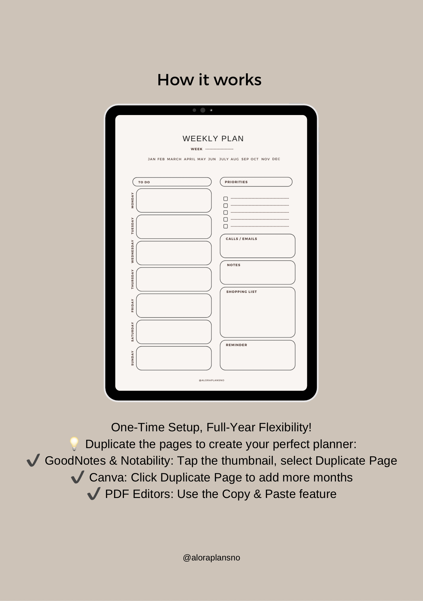2025 Planner