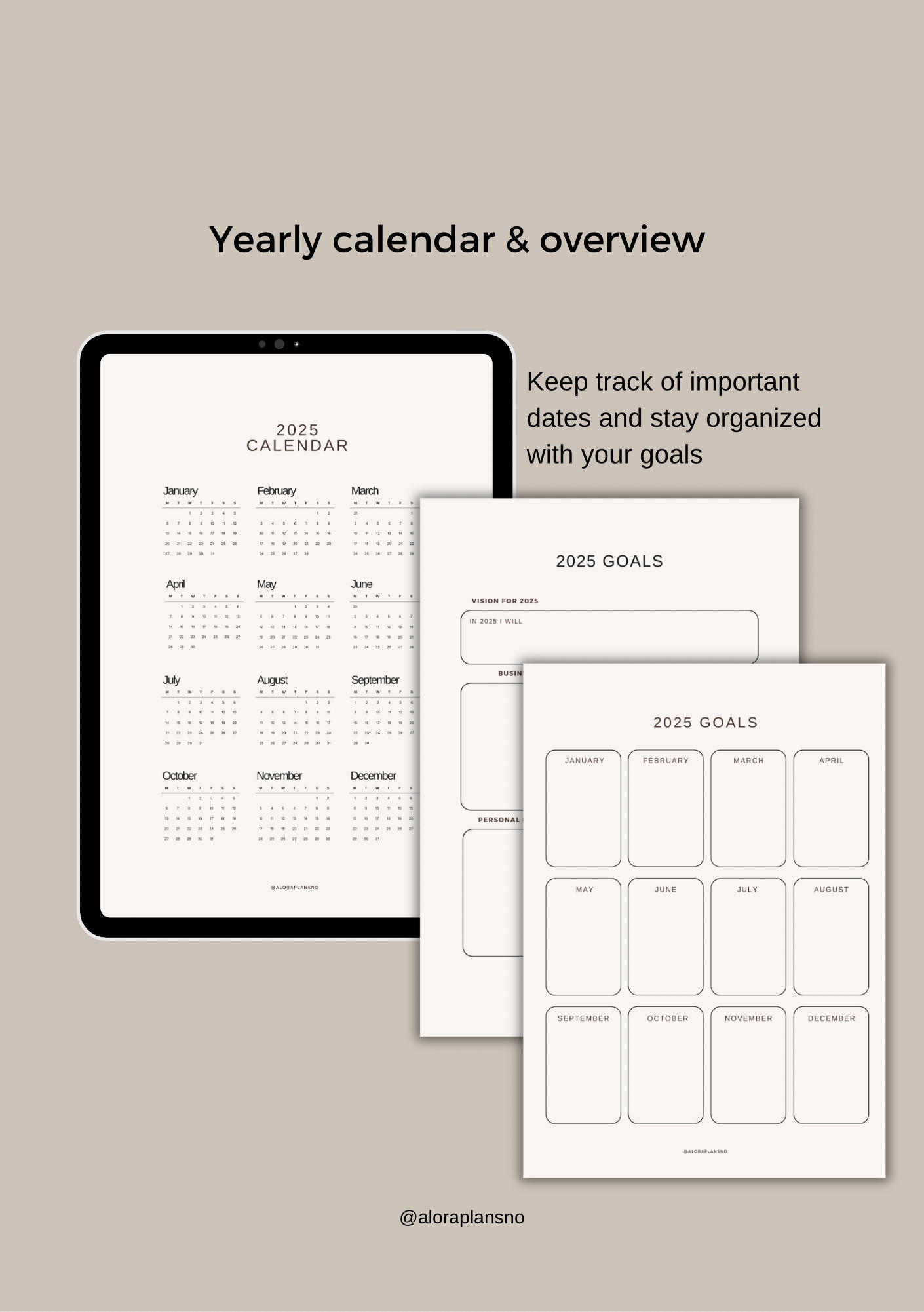 2025 Planner