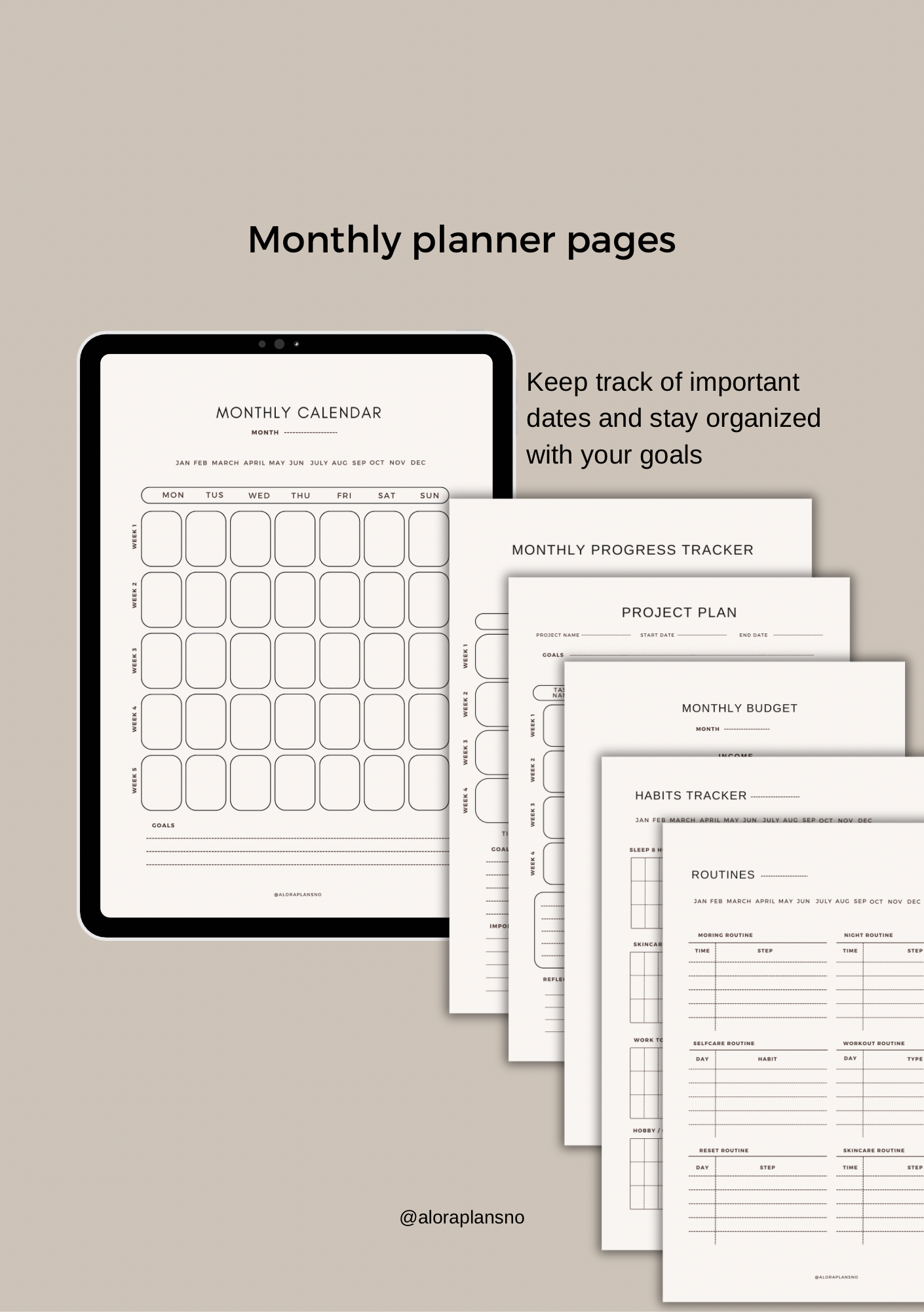 2025 Planner