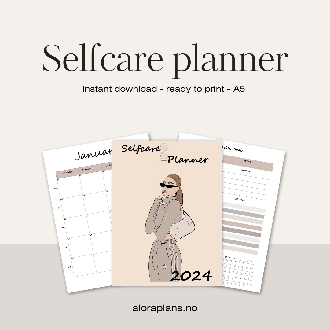 selfcare planner-ready to print