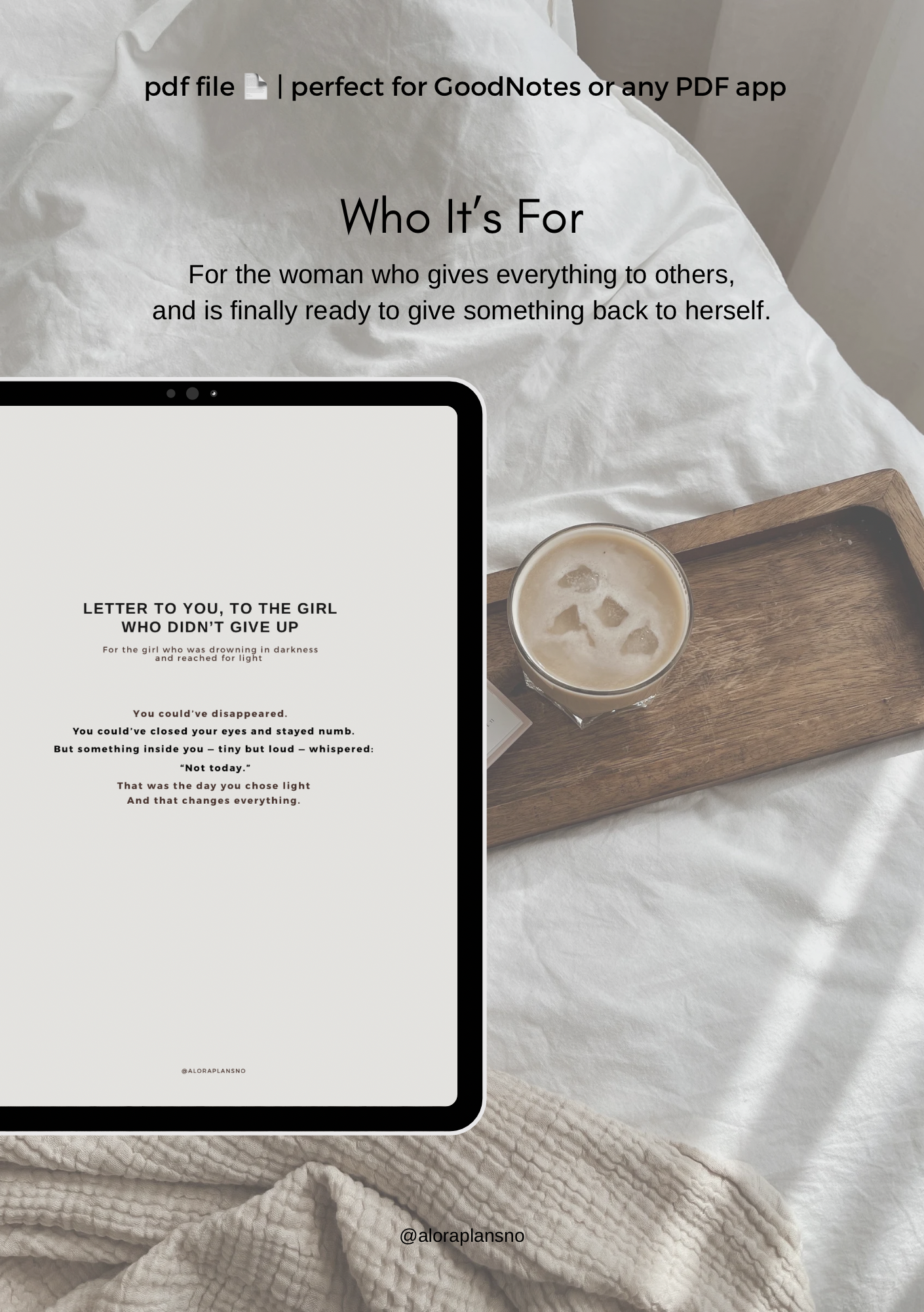 The Day I Chose Me – Guided Digital Journal for Healing & Self-Discovery
