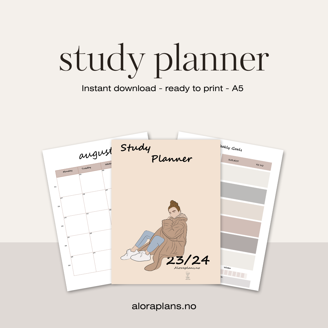 Study planner 23/24