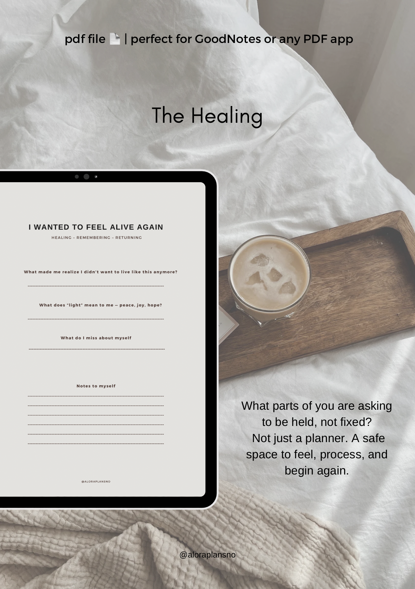 The Day I Chose Me – Guided Digital Journal for Healing & Self-Discovery